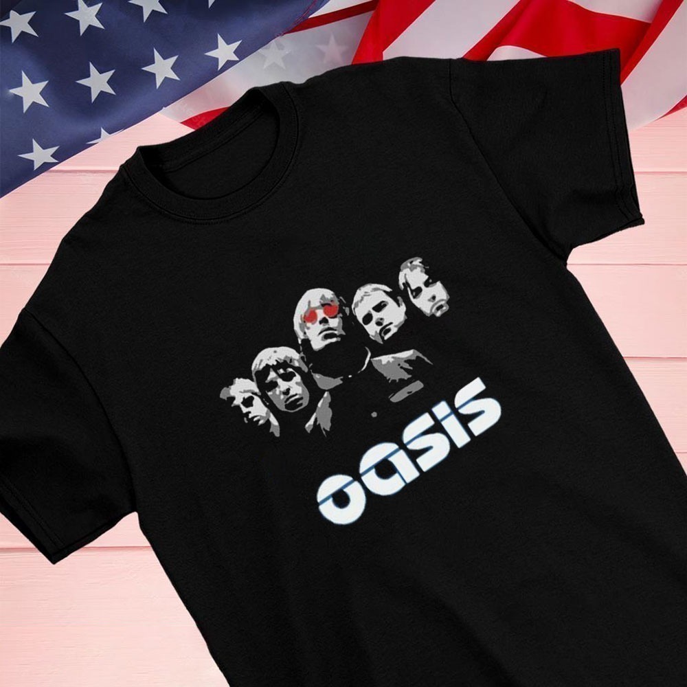 Iconic Band Members The Oasis Shirt